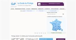 Desktop Screenshot of guideduportage.com